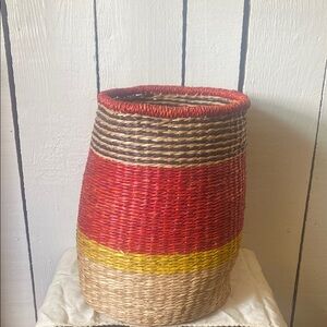 Beautiful woven handmade basket